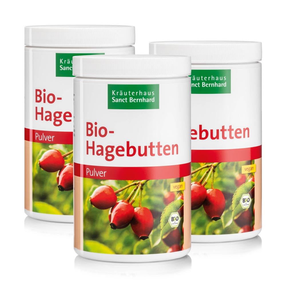 sanct-bernhard-bio-hagebutten-pulver-500-g-vegan-smoothie image 7