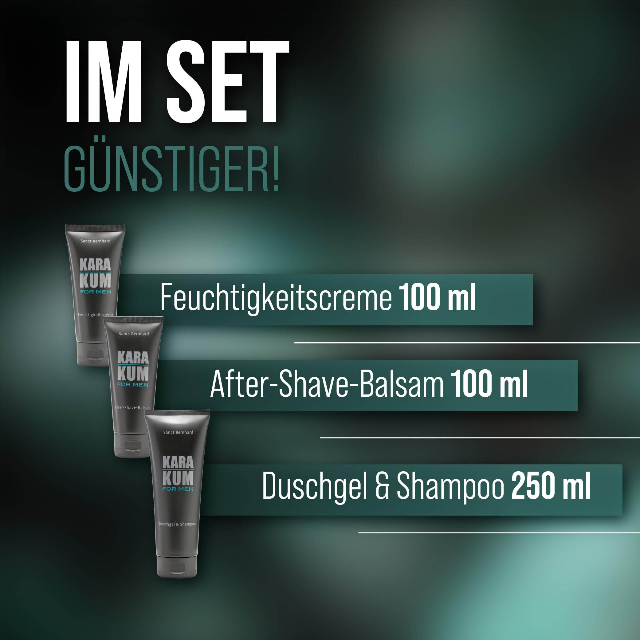 sanct-bernhard-karakum-for-men-set-3-teilig-mit-creme image 4