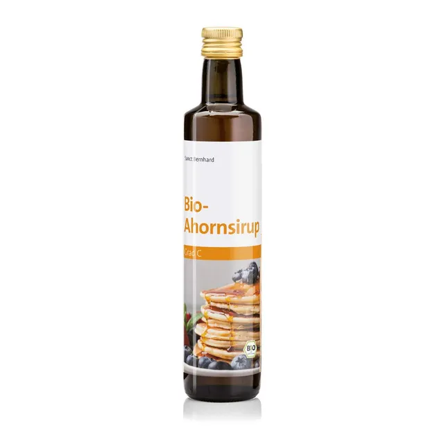 sanct-bernhard-bio-ahornsirup-grad-c-glasflasche-500-ml-karamell image 1