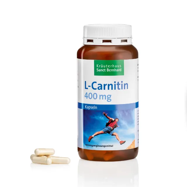 sanct-bernhard-l-carnitin-kapseln-400-mg-200-kapseln-vegan image 1
