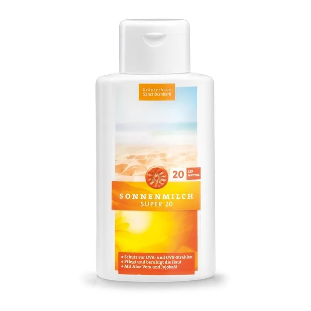 sanct-bernhard-sonnenschutz-milch-lsf-20-250-ml-aloe-vera-jojoba image 1