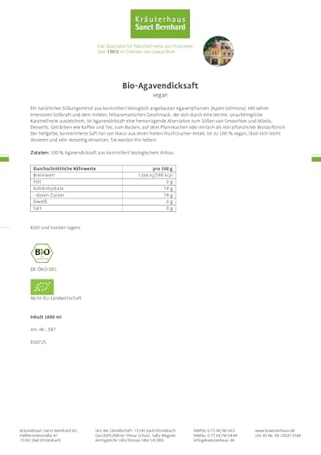 kr-uterhaus-sanct-bernhard-bio-agavendicksaft-1-liter-veganes-s-ungsmittel image 4