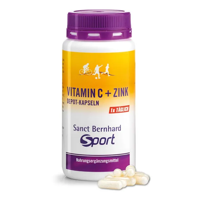 sanct-bernhard-sport-vitamin-c-zink-depot-kapseln-180-st-ck image 1