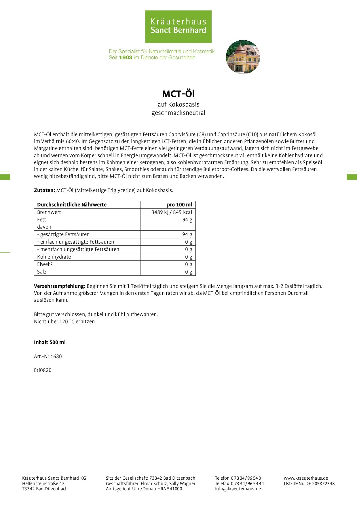 sanct-bernhard-mct-l-kokos-500-ml-geschmacksneutral-keto image 2