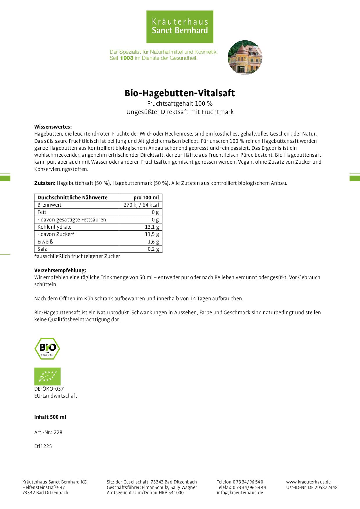 sanct-bernhard-bio-hagebutten-vitalsaft-direktsaft-2x500-ml-unges-t image 2
