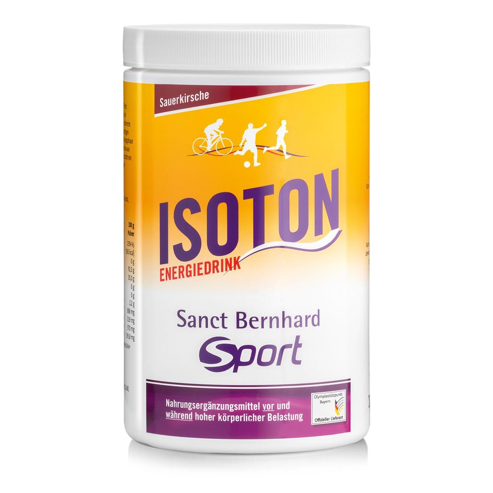 sanct-bernhard-sport-isoton-energiedrink-orange-900-g-pulver-vegan image 8