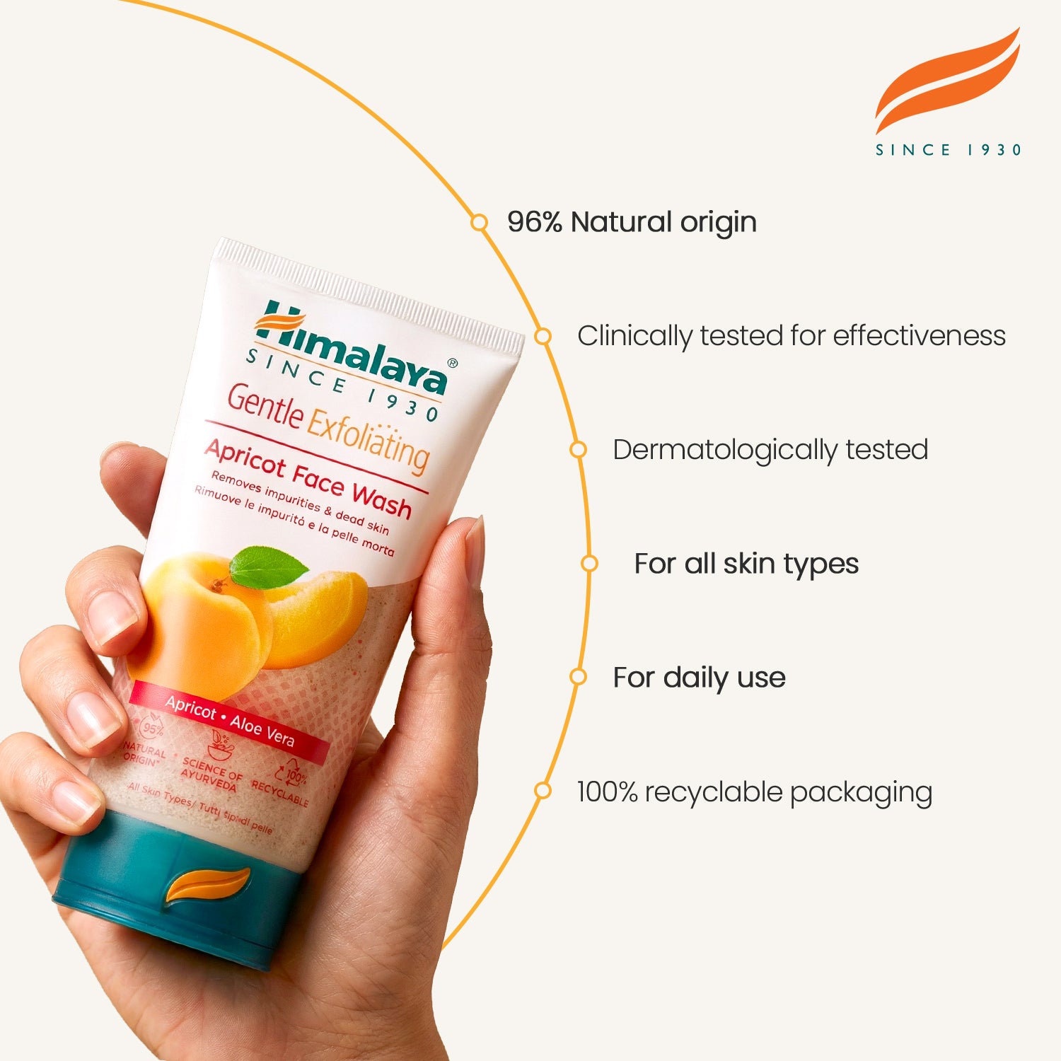 himalaya-aprikose-peeling-gesichtswaschgel-150-ml-sanft image 5