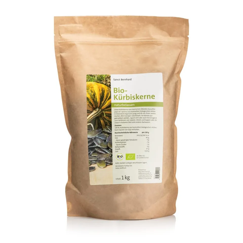 sanct-bernhard-bio-k-rbiskerne-naturbelassen-1-kg-nussig image 1