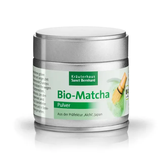 sanct-bernhard-bio-matcha-tee-pulver-30-g-premium image 1
