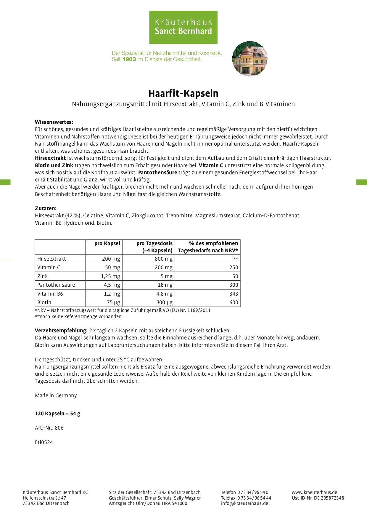 kr-uterhaus-sanct-bernhard-haarfit-kapseln-120-st-ck-biotin-zink image 7