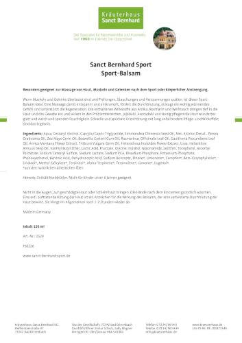 sanct-bernhard-sport-balsam-150-ml-mit-arnika-rosmarin image 4