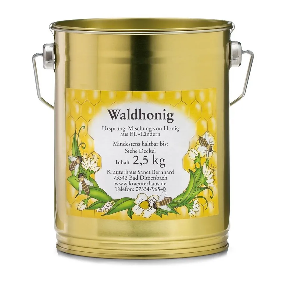 sanct-bernhard-waldhonig-naturbelassen-2-5-kg-kr-ftig-brotaufstrich image 1