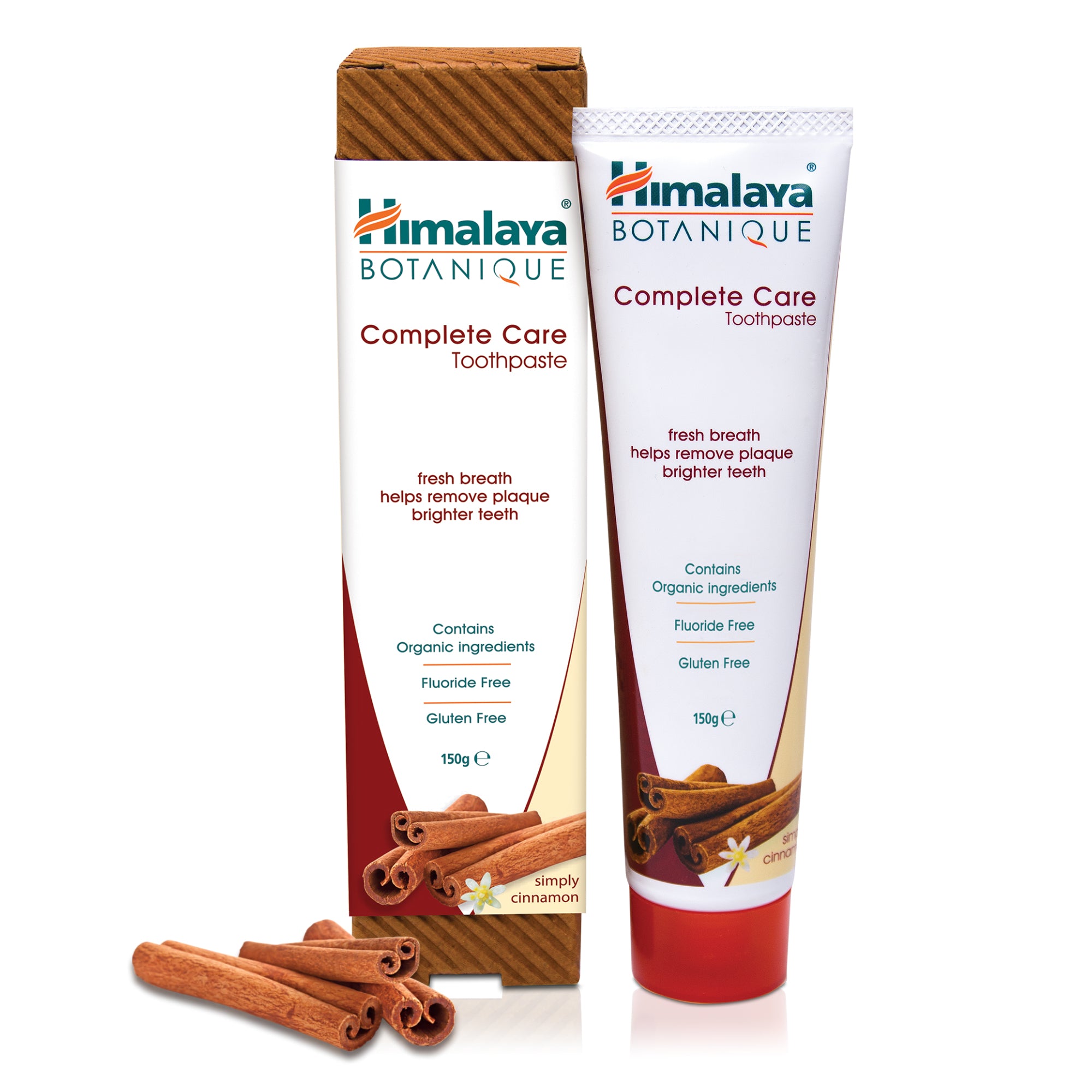 himalaya-botanique-complete-care-zahnpasta-150-g-simply-cinnamon image 1