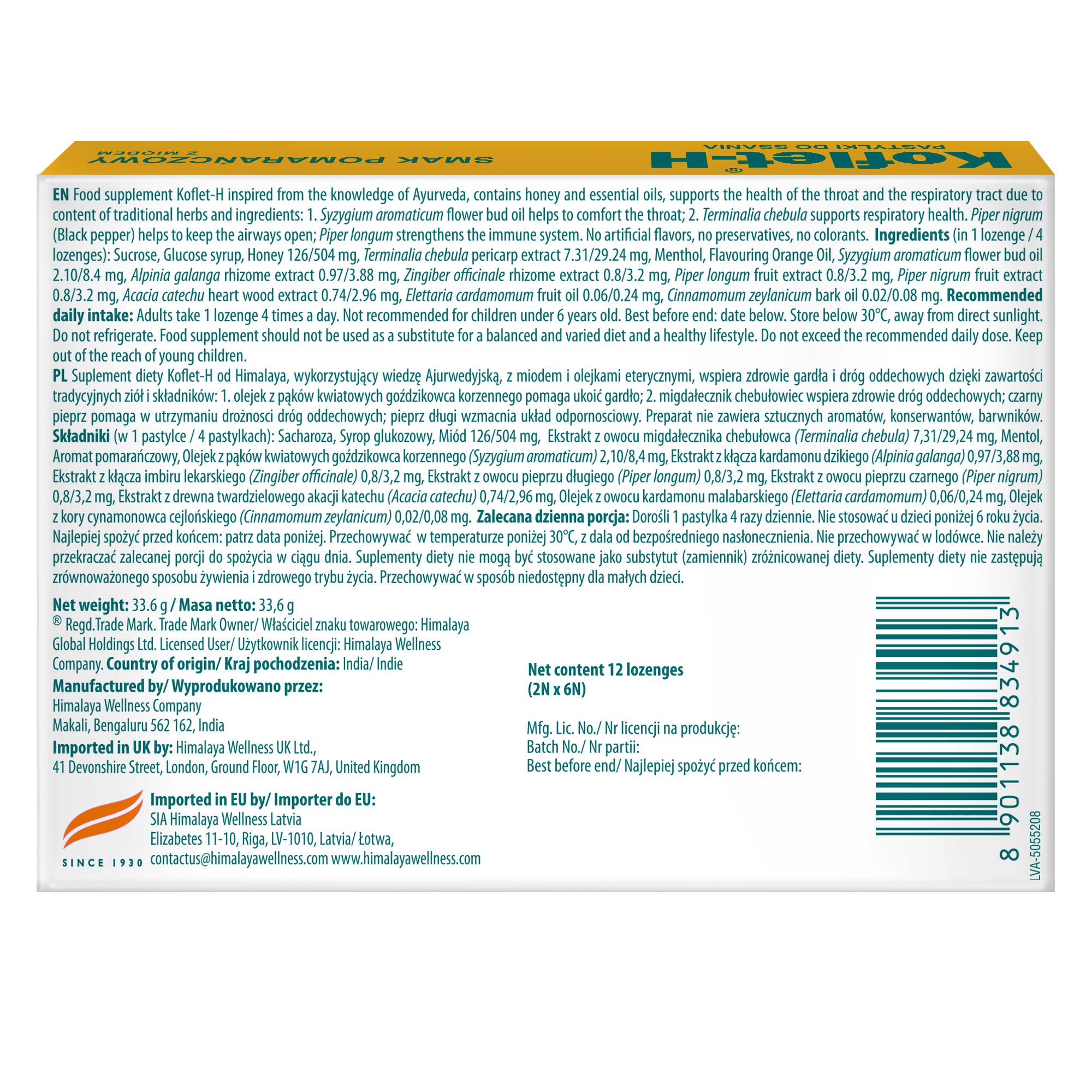 himalaya-koflet-h-orange-lutschtabletten-12-st-ck-bei-husten image 7
