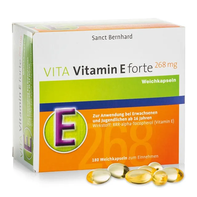 sanct-bernhard-vita-forte-vitamin-e-268-mg-180-kapseln image 1