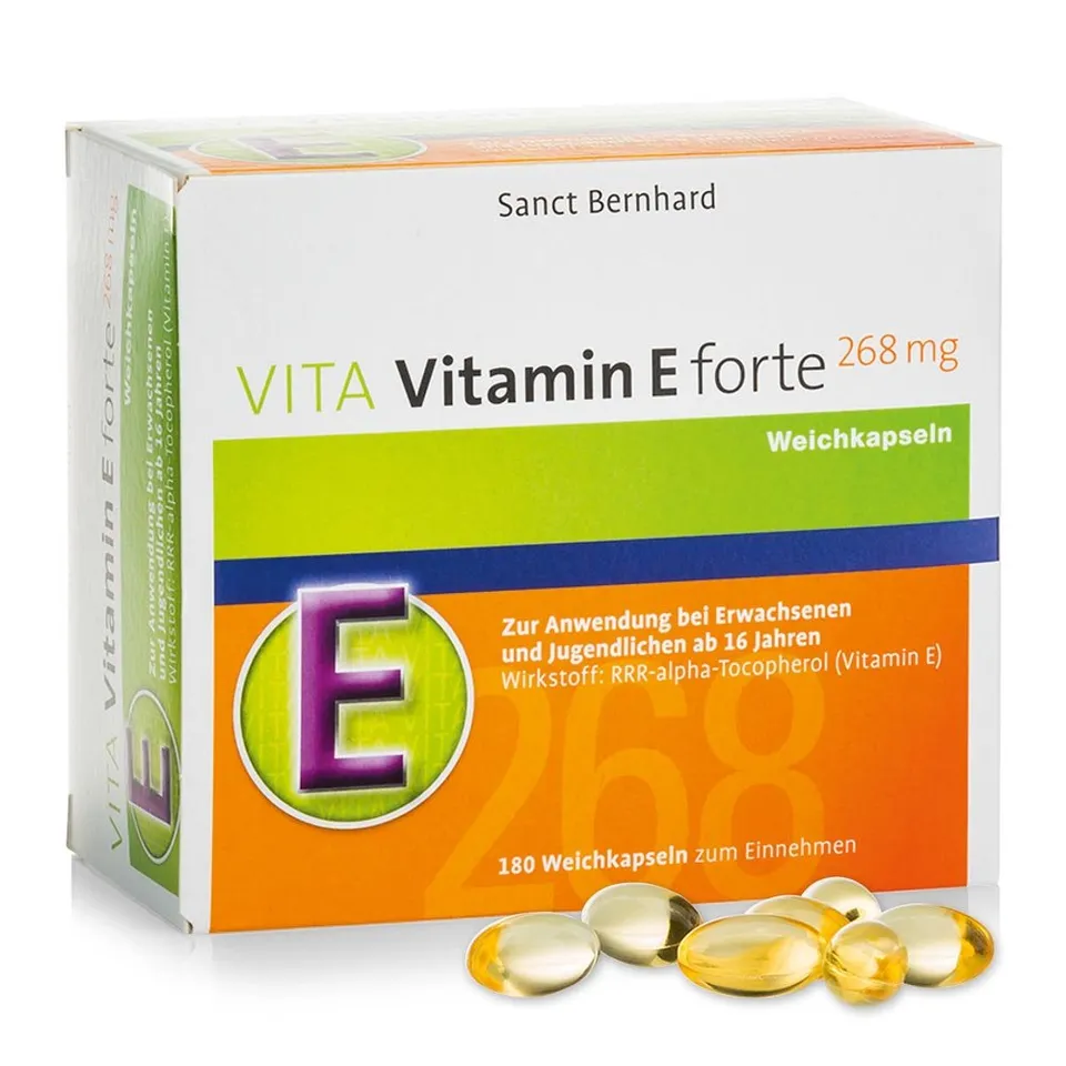 sanct-bernhard-vita-forte-vitamin-e-268-mg-180-kapseln image 1