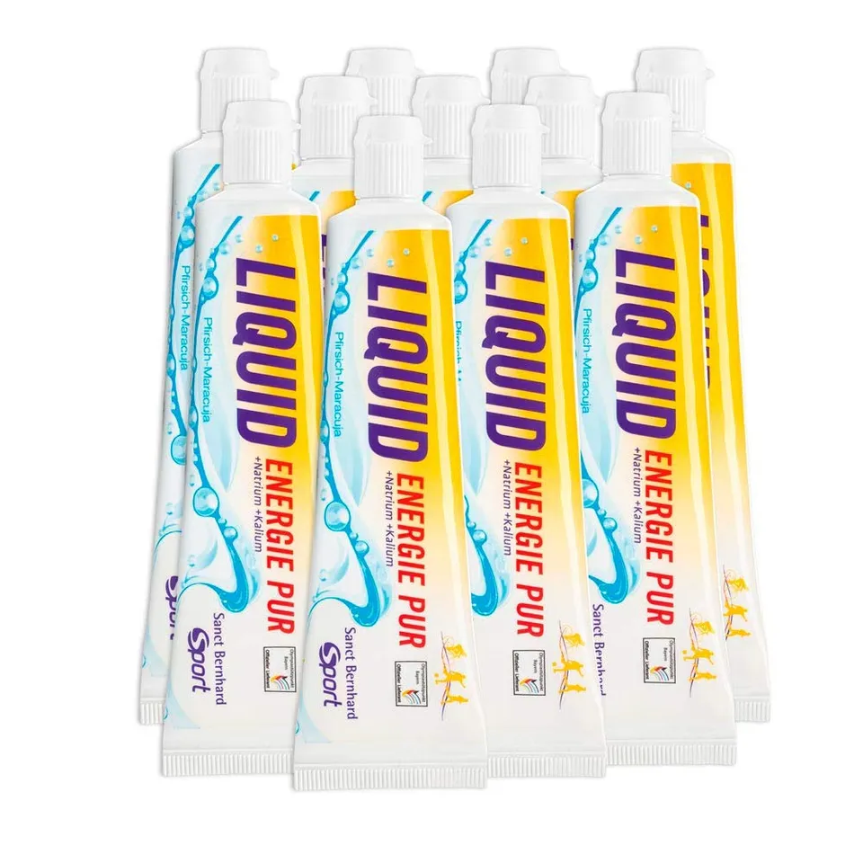 kr-uterhaus-sanct-bernhard-sport-liquid-energie-gel-11-tuben-pfirsich image 1