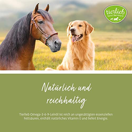 sanct-bernhard-tierlieb-lein-l-omega-3-6-9-1-liter-hund-pferd image 6