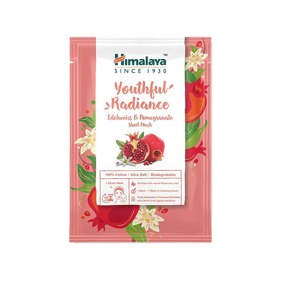 himalaya-youthful-radiance-tuchmaske-30-ml-edelweiss image 1
