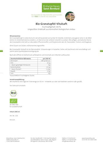 sanct-bernhard-bio-granatapfel-vitalsaft-1-l-100-fruchtsaft image 5