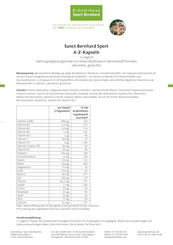 sanct-bernhard-sport-a-z-kapseln-multivitamin-150-st-ck image 5