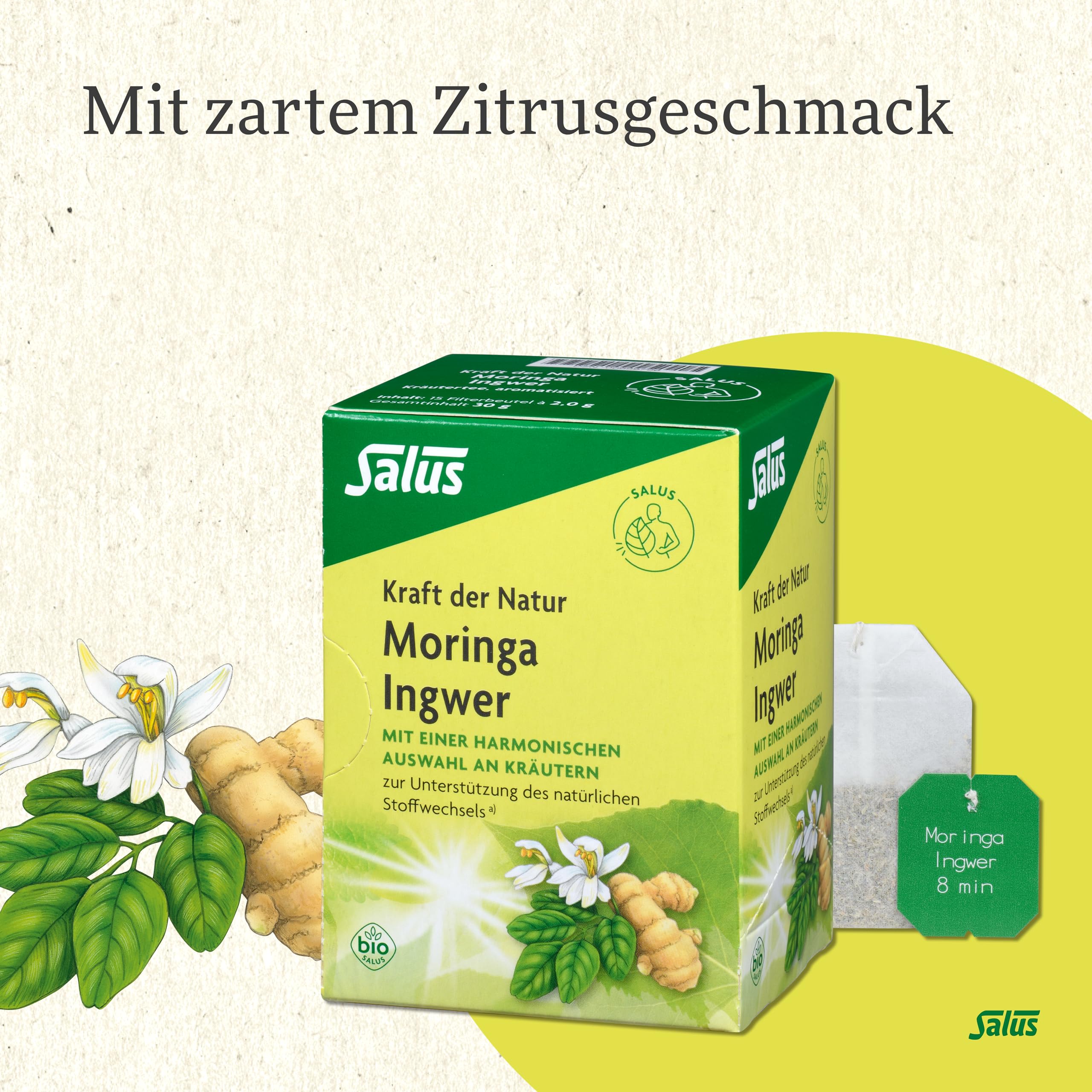 salus-kraft-der-natur-moringa-ingwer-tee-bio-15-stoffwechsel image 4