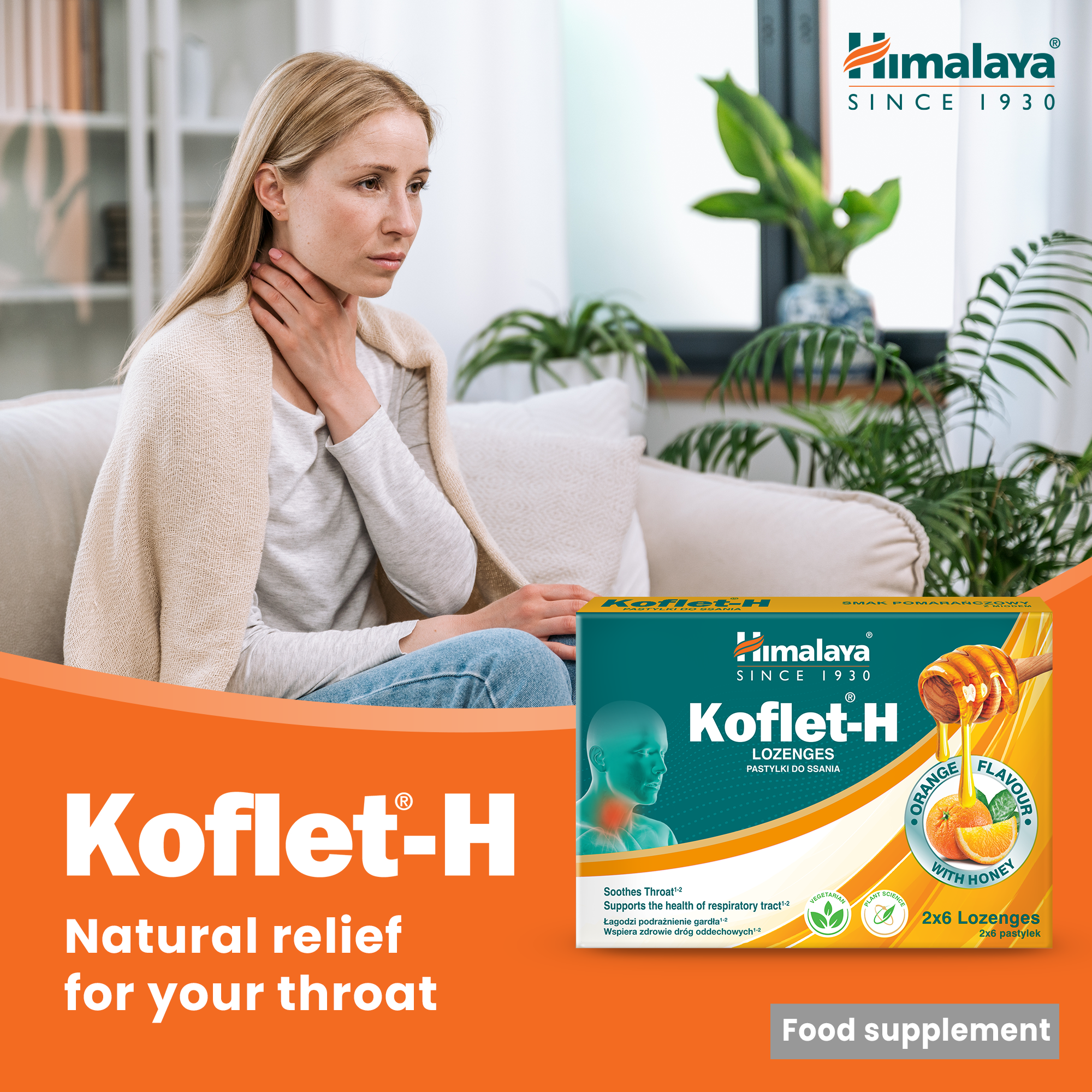 himalaya-koflet-h-orange-lutschtabletten-12-st-ck-bei-husten image 2