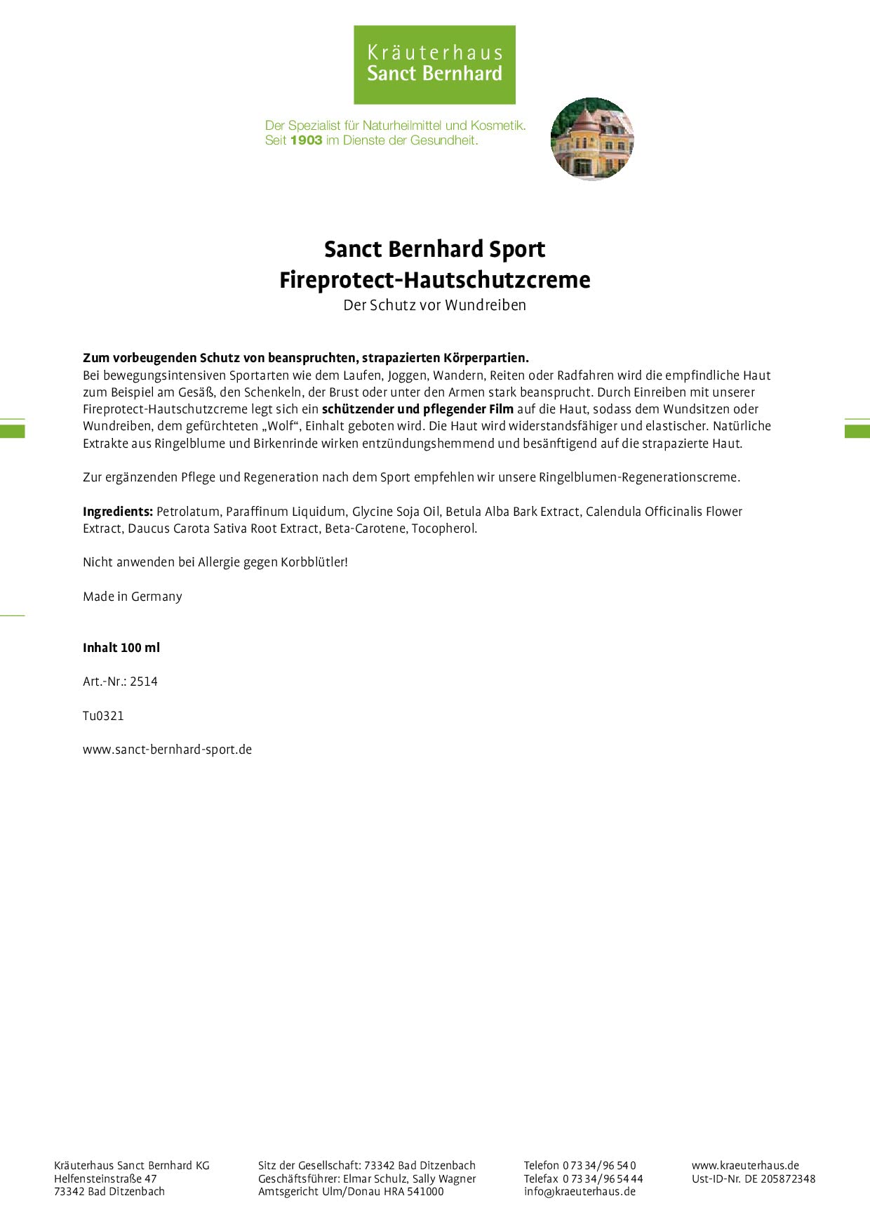 sanct-bernhard-sport-fireprotect-hautschutzcreme-2x100-ml image 5