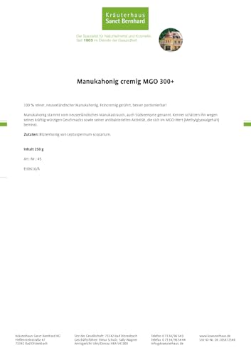 kr-uterhaus-sanct-bernhard-manuka-honig-mgo-300-250-g-cremig image 6