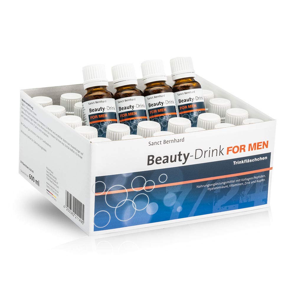 sanct-bernhard-beauty-drink-for-men-kollagen-monatspackung image 1