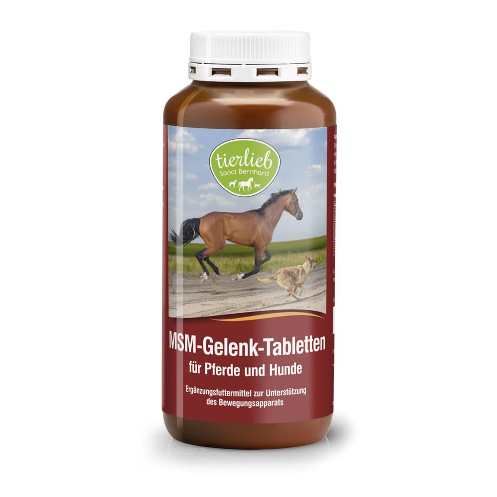tierlieb-msm-gelenk-tabletten-pferd-hund-500-vitamin-c image 1