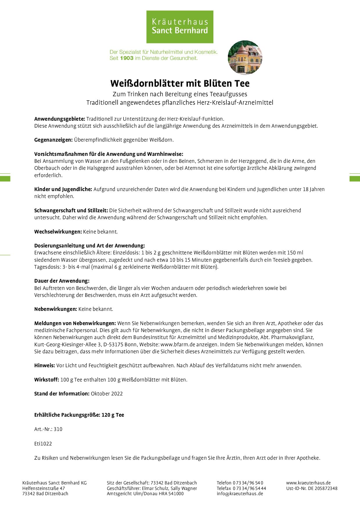 kr-uterhaus-sanct-bernhard-wei-dornbl-tter-tee-4x120-g-herz-kreislauf image 2