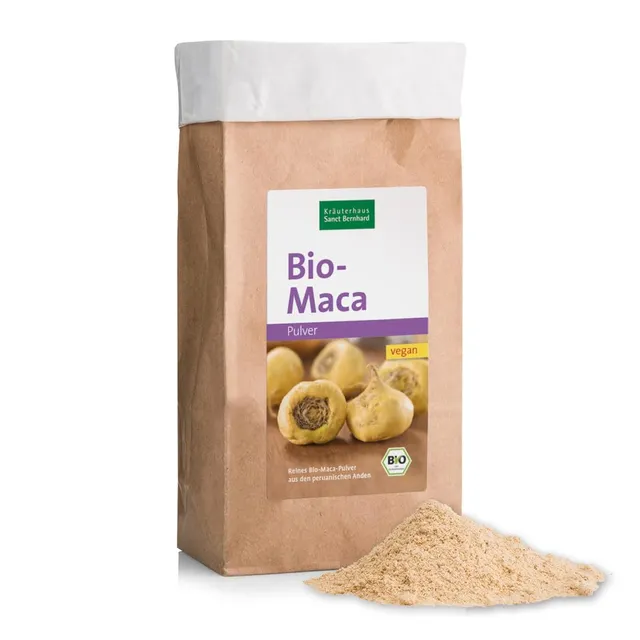 sanct-bernhard-bio-maca-pulver-500-g-lepidium-meyenii-anden image 1