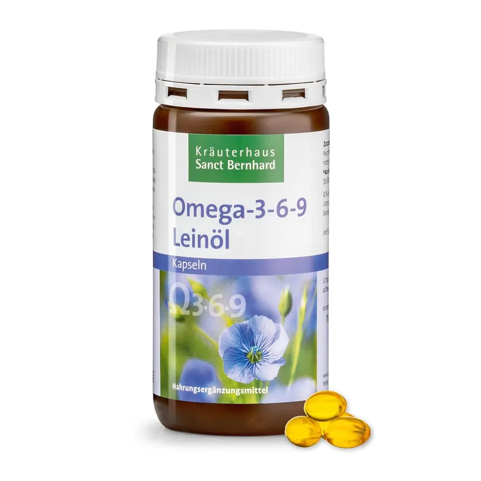 sanct-bernhard-omega-3-6-9-lein-l-kapseln-180-st-ck image 1