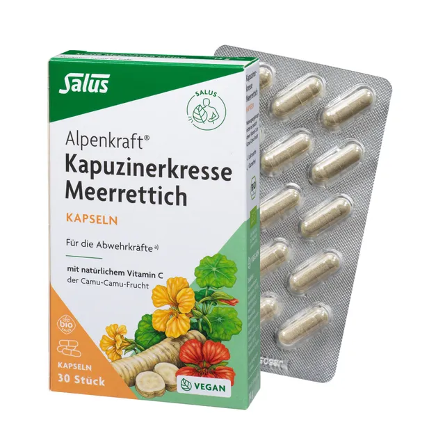 salus-alpenkraft-kapuzinerkresse-meerrettich-30-kapseln image 1