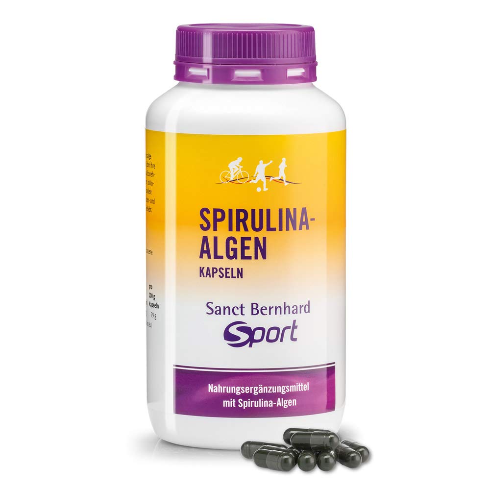sanct-bernhard-sport-spirulina-algen-kapseln-360-kapseln-natur image 1