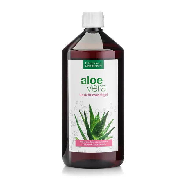 sanct-bernhard-aloe-vera-gesichtswaschgel-nachf-llflasche-1-liter image 1