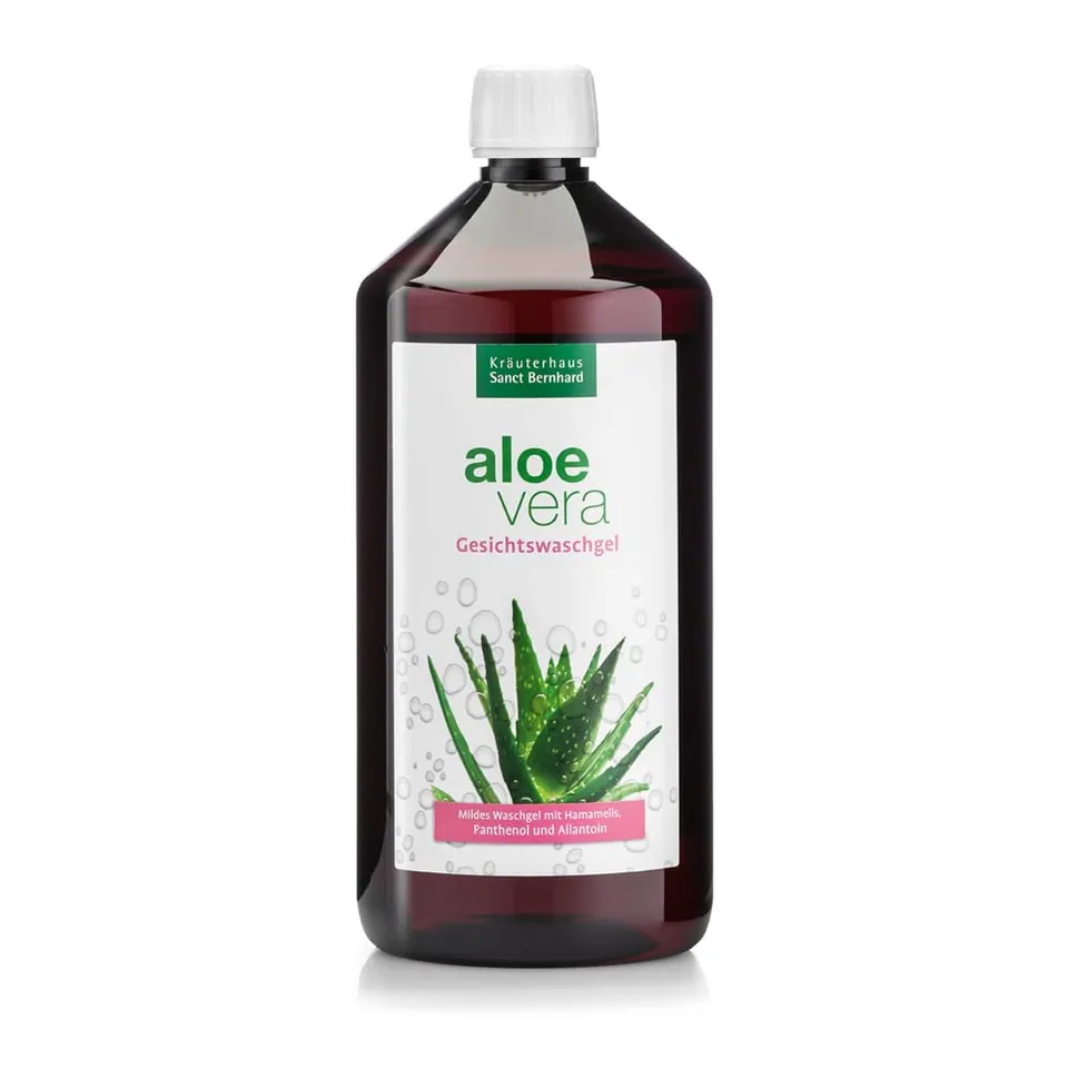 sanct-bernhard-aloe-vera-gesichtswaschgel-nachf-llflasche-1-liter image 1