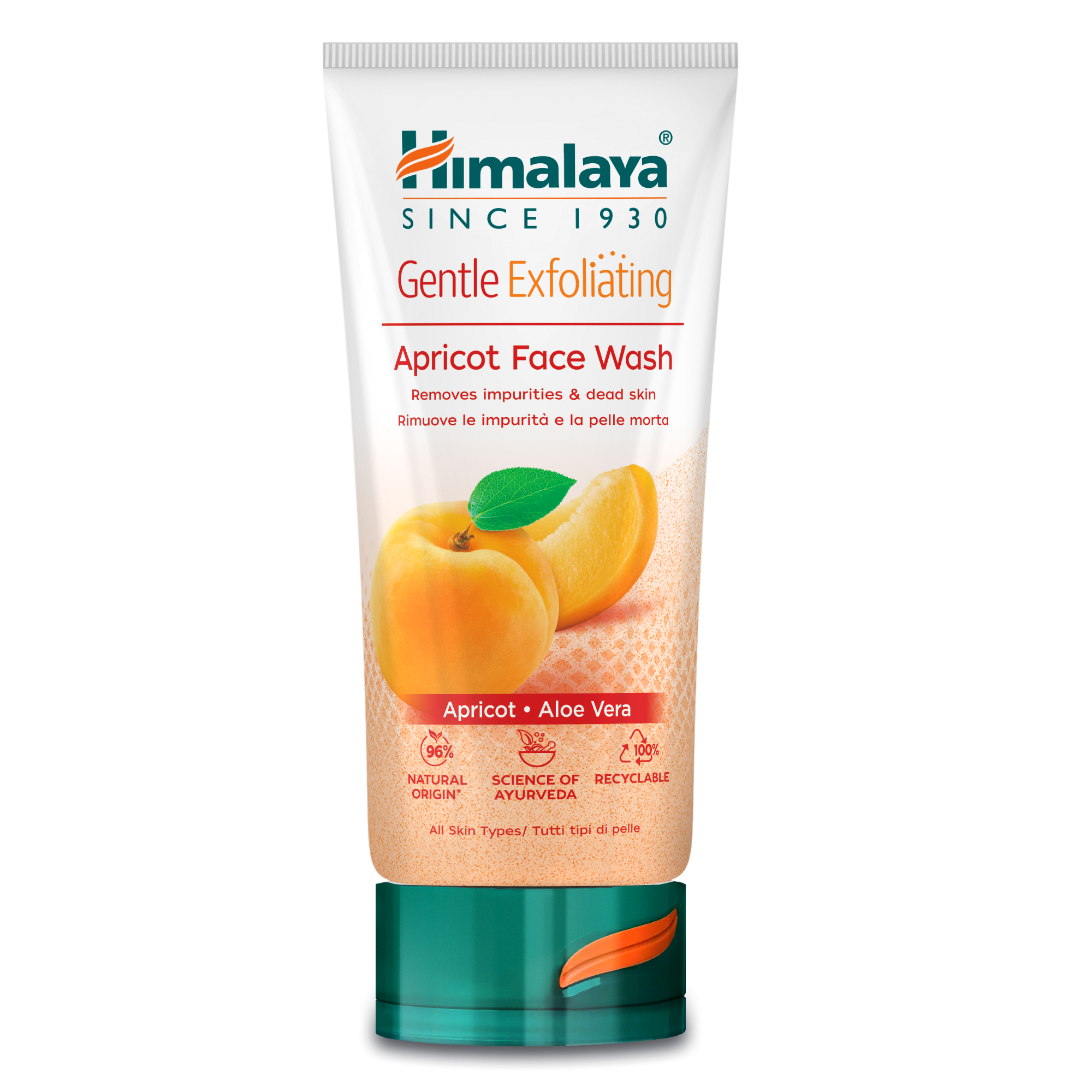 himalaya-aprikose-peeling-gesichtswaschgel-150-ml-sanft image 1