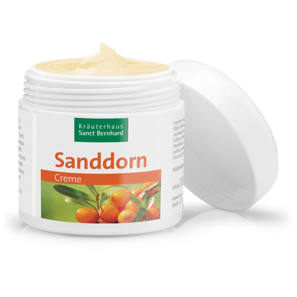sanct-bernhard-sanddorn-creme-lsf-6-100-ml-ceramide-feuchtigkeit image 1