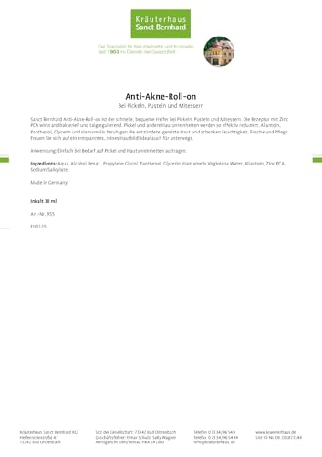 sanct-bernhard-anti-akne-roll-on-10ml-pickel-zinc-pca image 4