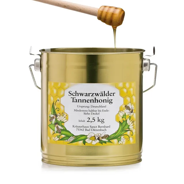 sanct-bernhard-schwarzw-lder-tannenhonig-honig-2-5-kg-naturbelassen image 1