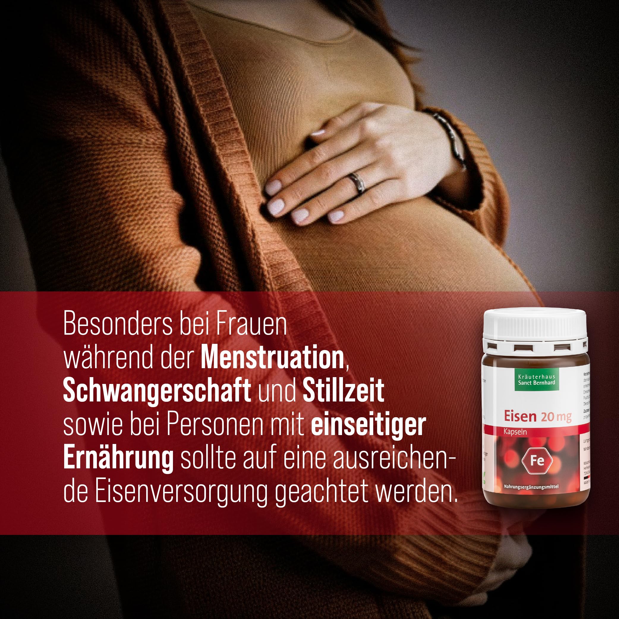 sanct-bernhard-eisen-kapseln-vegan-120-st-20-mg-eisen image 4