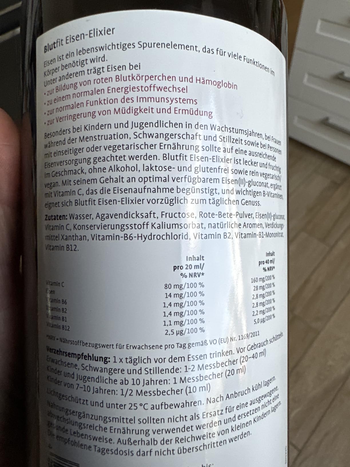 Täglich ein Glas