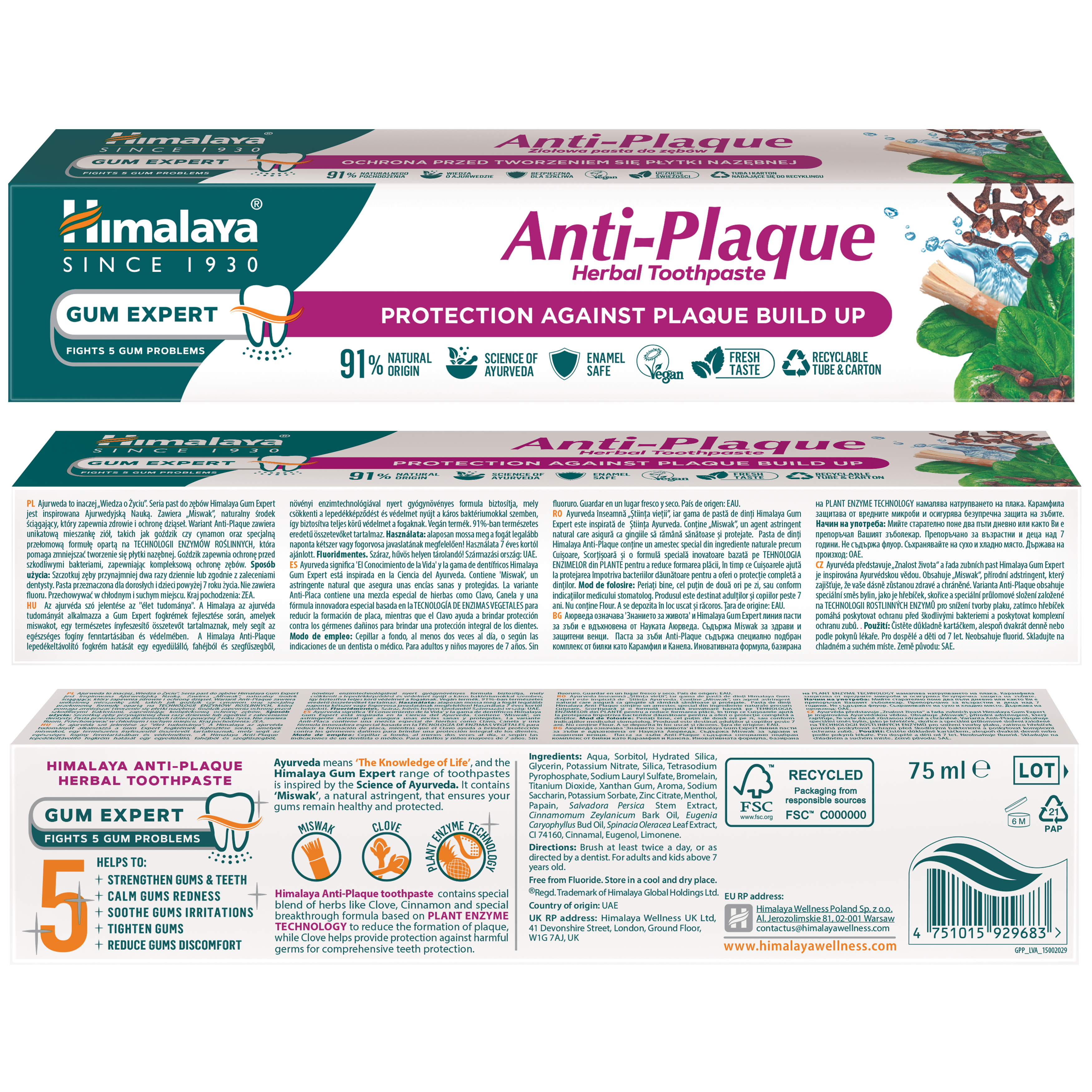himalaya-gum-expert-anti-plaque-zahnpasta-75-ml-fluoridfrei image 4