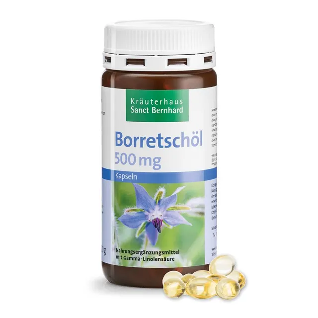 sanct-bernhard-borretsch-l-kapseln-500-mg-180-kapseln-gla image 1