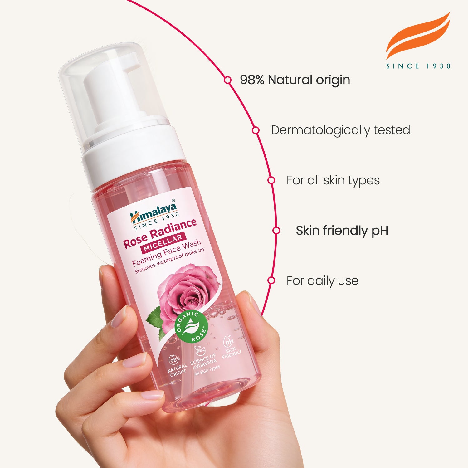 himalaya-rose-radiance-waschgel-150-ml-mizellen-rose image 5
