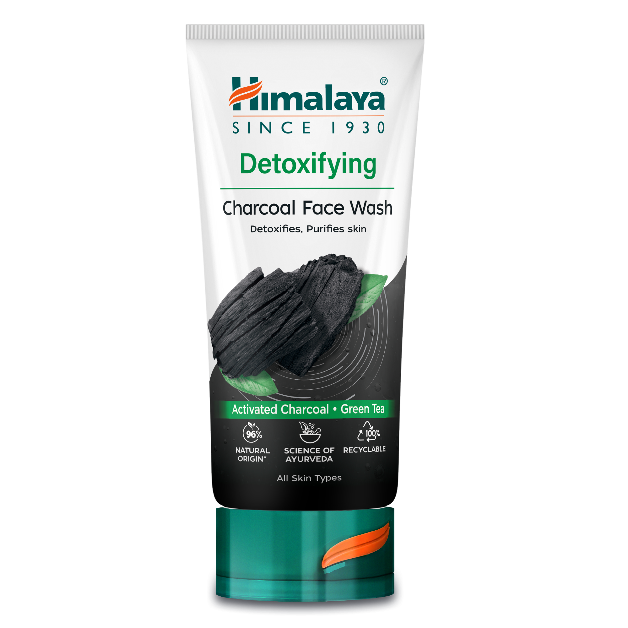 himalaya-detox-gesichtsreiniger-aktivkohle-150-ml-gr-ntee image 1