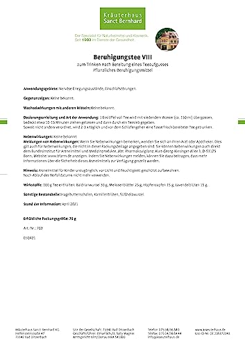 sanct-bernhard-beruhigungs-tee-viii-baldrian-3-x-75-g image 4