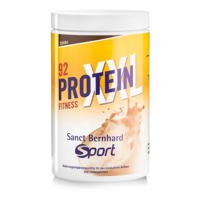 sanct-bernhard-sport-protein-xxl-92-schoko-450-g-pulver image 1